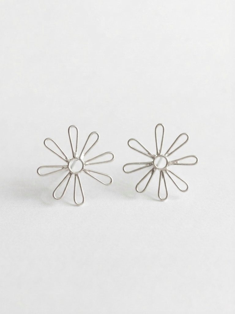 Wild Hollyhock Earrings